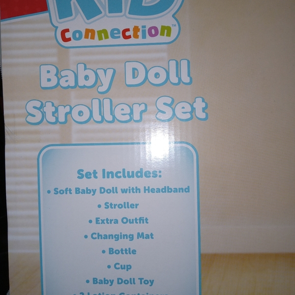 kids connection Toys New Kids Connection Piece Baby Doll Stroller